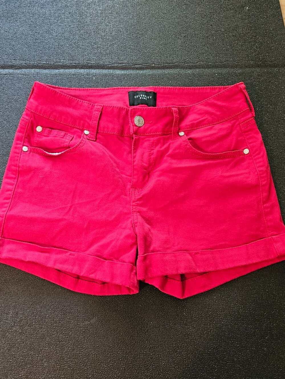 3/$15 red shorts